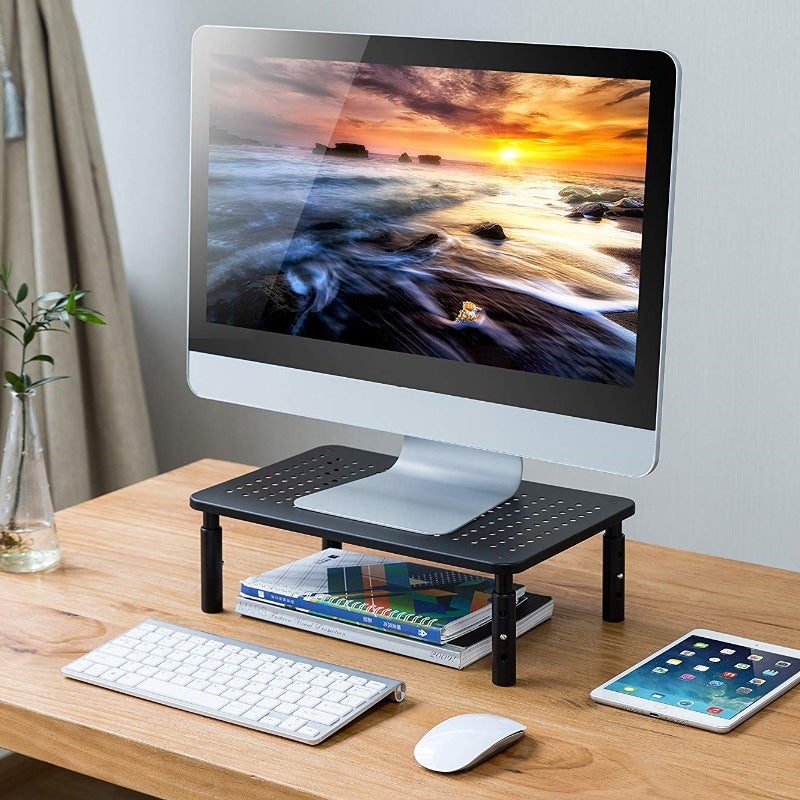 Spot Computer Display Heightening Base Height Adjustable Tool-Free Installation Monitor Heightening Stand - Image 3